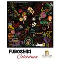 FUROSHIKI COLETÂNEA - PRETO - 70x70cm 