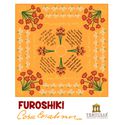 FUROSHIKI CORA - Laranja - 70x70cm