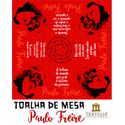 Toalha de Mesa Freire 100 Anos - Vermelha