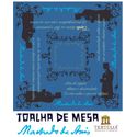 Toalha de Mesa Machado de Assis - Azul