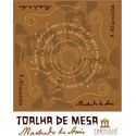 Toalha de Mesa Machado de Assis - Marrom