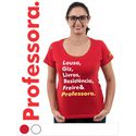 Babylook Freire e Professora - Vermelha