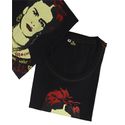 Babylook Frida Kahlo Alas - Preta