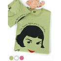 Camiseta Amélie Poulain - Verde