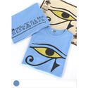 Camiseta Olho de Hórus Egito - Azul Claro
