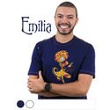 CAMISETA EMÍLIA - Marinho - O SÍTIO DE TIM BURTON