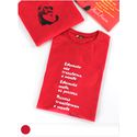 Camiseta Freire Educação - Vermelha 