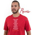 Camiseta Guimarães Rosa - Vermelha