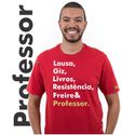Camiseta Freire&Professor - Vermelha