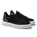 Tenis Casual Knit Cell Laroche - Preto