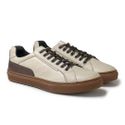 Sapatenis Casual Connect em Couro - Neve