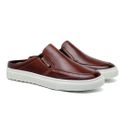Mule Masculino Laroche Connect em Couro - Brown