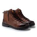 Bota Vacanza em Couro - Brown