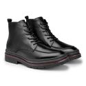 Bota Masculina Londres em Couro Legitimo - Preto