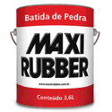 MAXI RUBBER BATIDA DE PEDRA PRETO 3,6L