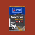 Tinta Acrilica Novacor Ultra Piso Vermelho SeguranÇa 18l- Sherwin Williams