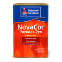 Tinta Acrilica Novacor Paredes Pro Fosco Branco 18l