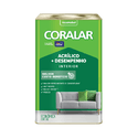 Tinta acrílica econômica fosco 18L Coralar