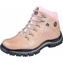 Bota Coturno Adventure Azimute Brasil Creme/Rosa