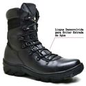 Bota Coturno Militar Tiger Preto