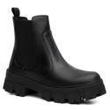 Bota Botinha Feminina Chelsea Coturno Cano Curto Sola Alta Moda Inverno Lançamento Leve e Confortavel