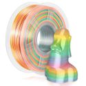 Filamento PLA+ Silk 1.75mm 1kg - Rainbow 01