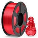 Filamento PVB SUNLU 0.9kg Vermelho transparente