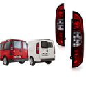 Lanterna Traseira Doblo 2010 a 2020 Fiorino 2014 a 2020 Fumê