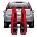Lanterna Traseira Fiesta Hatch 2007 a 2013 Fume