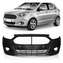 Parachoque Dianteiro Ford Ka 2014 á 2017 Preto Liso 