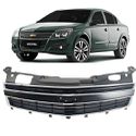 Grade Vectra 2009 Em Diante Preto C/ Friso Cromado 