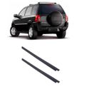 Borracha Guarnição Pestana Ecosport 2003 a 2011 Externa Traseira 