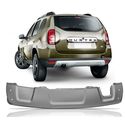 Moldura Do Parachoque Traseiro Renault Duster 2011 á 2014 Cinza S/ Furo Central 