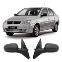 Retrovisor Corsa e Montana 2003 a 2009 Controle Manual