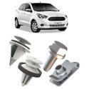 Kit de Fixação da Grade do Capô e Parabrisa Ford Ka 2015 Em Diante C/ 12 Peças