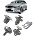 Kit de Fixação do Para Barro Honda City 2009 á 2012 Dianteiro C/ 19 Peças
