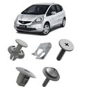 Kit de Fixação do Para Barro Honda Fit 2009 á 2014 Dianteiro C/ 17 Peças