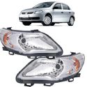 Farol Gol, Voyage e Saveiro G5 Cromado Foco Simples 