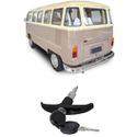 Maçaneta da tampa da mala Kombi Clipper até 1997, Externa Preto
