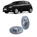 Disco De Freio Dianteiro Hb-20 1.6 e Hb-20 1.0 Turbo Ventilado Par