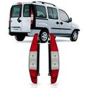 Lanterna Traseira Doblo Até 2009 Bicolor 