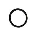 Capa de Volante Universal Premium Stit Preto C/ Costura Branco 