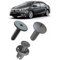 Kit de Fixação do Parachoque Dianteiro Honda City 2015 á 2018 C/ 24 Peças 