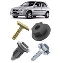 Kit de Fixação do Parachoque Traseiro Corsa Até 2002 Classic 2003 á 2010 C/ 28 Peças 