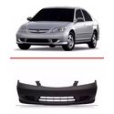 Parachoque Dianteiro Honda Civic 2004 a 2006 Preto Liso