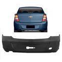 Parachoque Traseiro Cobalt 2012 a 2016 Preto Liso 