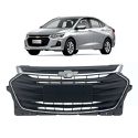 Grade Onix Sedan 2020 Em Diante Preto C/ Moldura Superior e Inferior Cromado