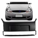 Parachoque Dianteiro Ford Ka 2002 á 2007 Preto Central 