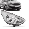 Farol Ford Ka 2018 Em Diante Cromado 