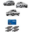 Pastilha de Freio Fiesta e Courier 2003 a 2008 1.6 Ford Ka 2009 a 2013 1.6 Dianteiro Jogo 